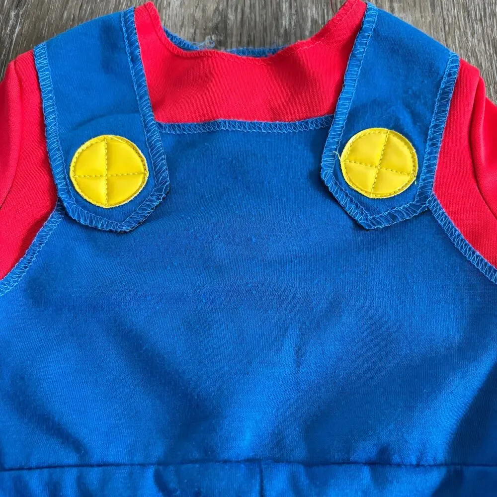 Nintendo Super Mario Mario Baby Toddler Halloween Costume - Size: 12-18 Months